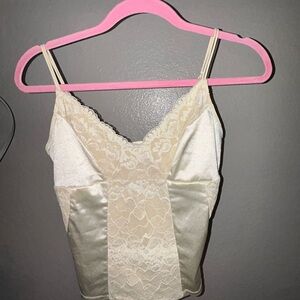 Moda International Champagne Lace Cami